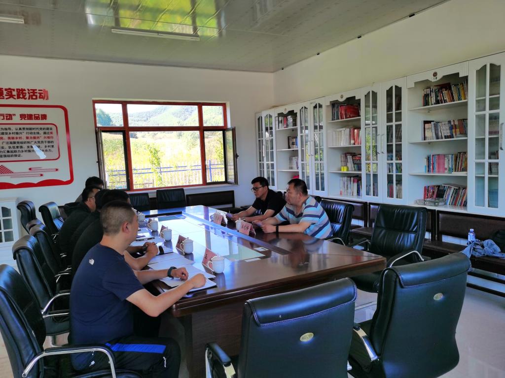 李原福一行在仲坪村调研 李原福一行在仲坪村调研