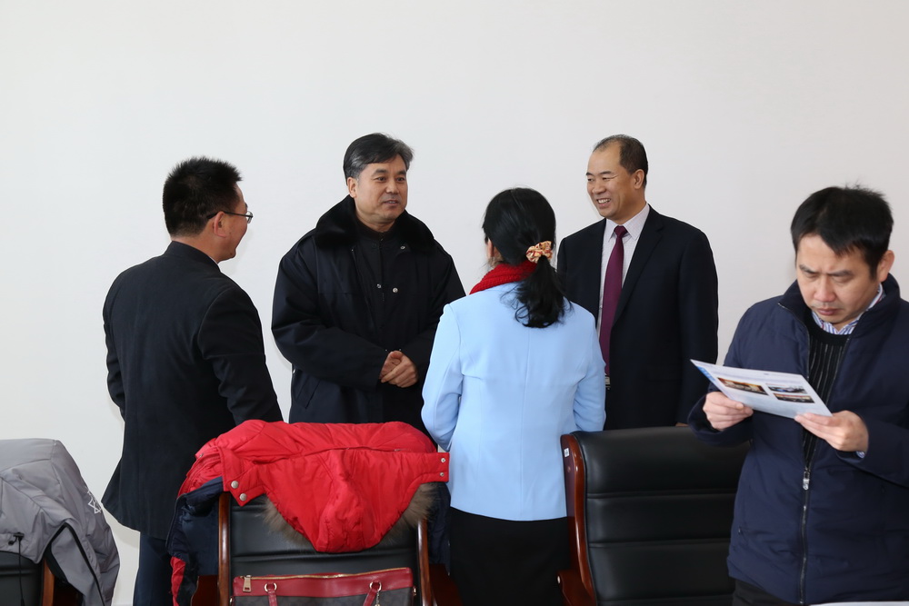 我院党委书记王喜库、院长曹炳志会见调研团两位领导会见调研团两位领导